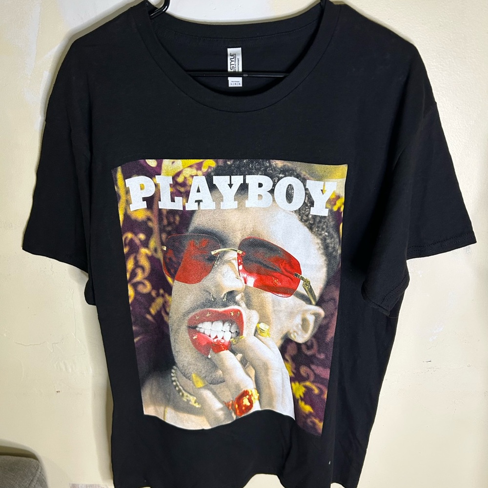 Bad Bunny Playboy Graphic T-Shirt
